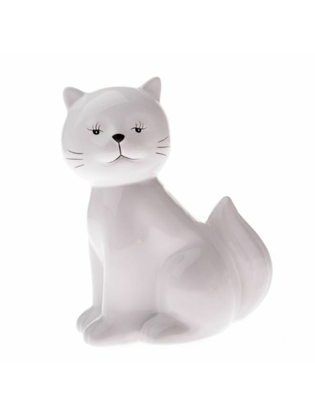 Casa de Engel Keramički novčić - mačka, bijeli, 0/24