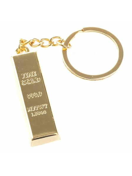 Casa de Engel Metalni privjesak za ključeve - zlatna ciglа, 12/1200