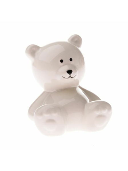 Casa de Engel Keramička kasica - medvjedić, bijela, 0/18