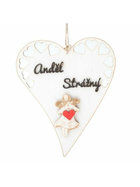 Casa de Engel Drveno viseće srce s natpisom (CZ), 0/50