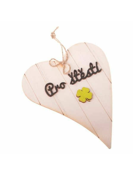 Casa de Engel Drveno viseće srce s natpisom (CZ), 0/100