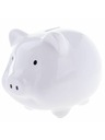 Casa de Engel Keramički novčić - prase, bijeli, 0/12