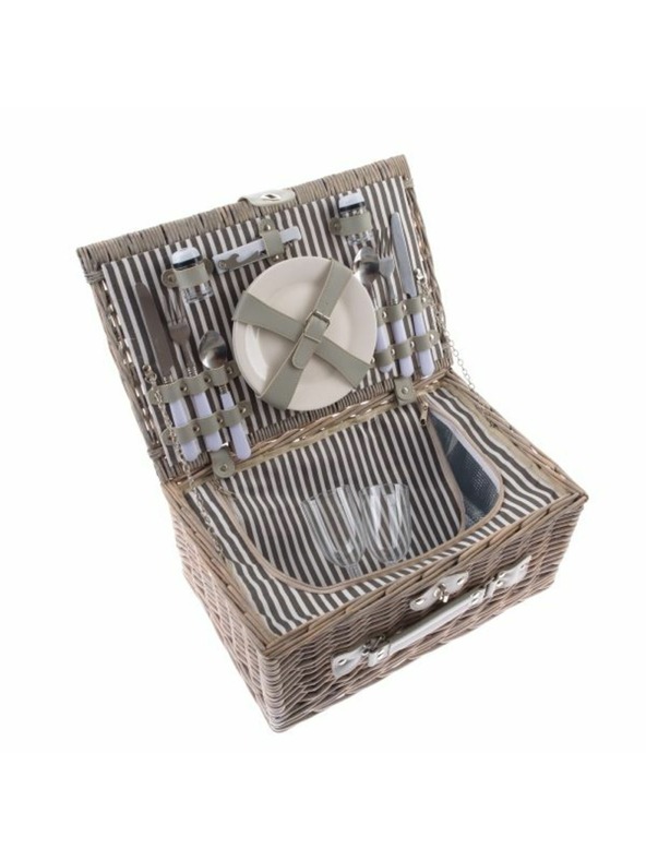 Casa de Engel Pletena košara za piknik za 2 osobe, sa termo kutijom, 0/2