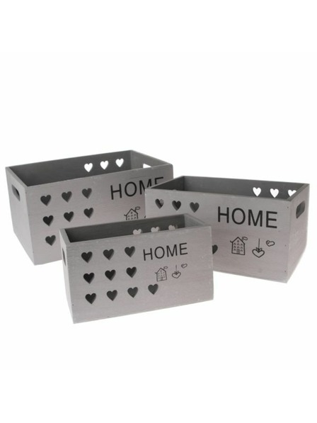 Casa de Engel Drveni sanduk - set od 3 komada, 0/8