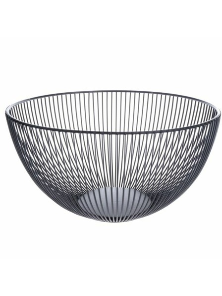 Casa de Engel Metalna posuda, crna, 12/48