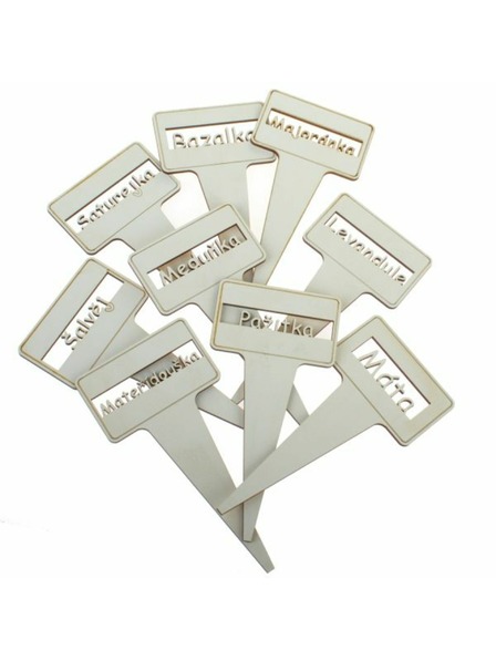 Casa de Engel Set od 9 drvenih štapića - začinsko bilje (CZ), 0/25