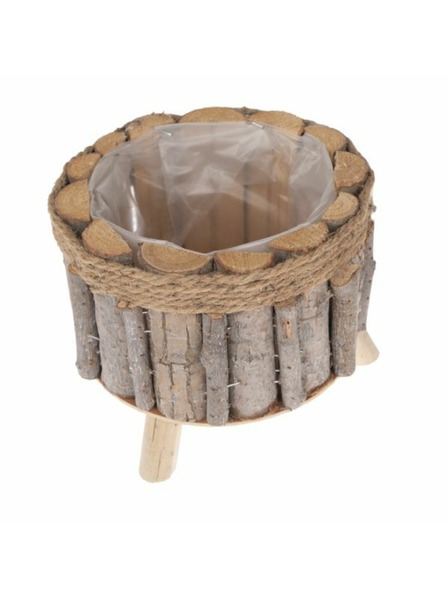 Casa de Engel Drveni žardinjer s PVC-om na nogicama, 0/16