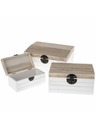 Casa de Engel Drvene kutije - set od 3 komada, 0/8
