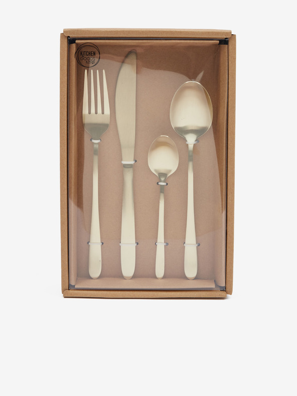 Kaemingk Kaemingk Gold set pribora za jelo od nehrđajućeg čelika (16 kom.)