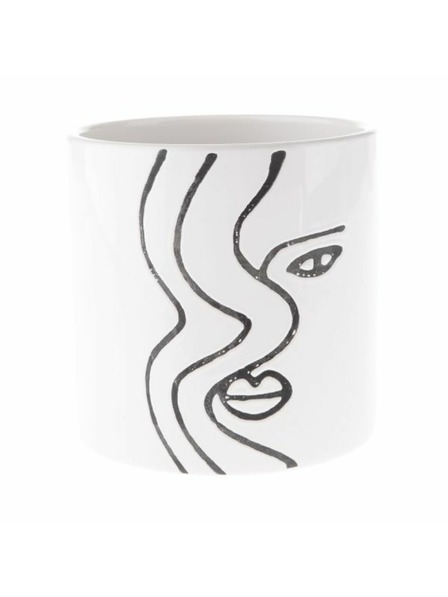 Casa de Engel Keramički poklopac za teglicu s licem, 3/36