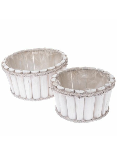 Casa de Engel Drvena navlaka za lonac s PVC-om - set od 2 komada, 0/16