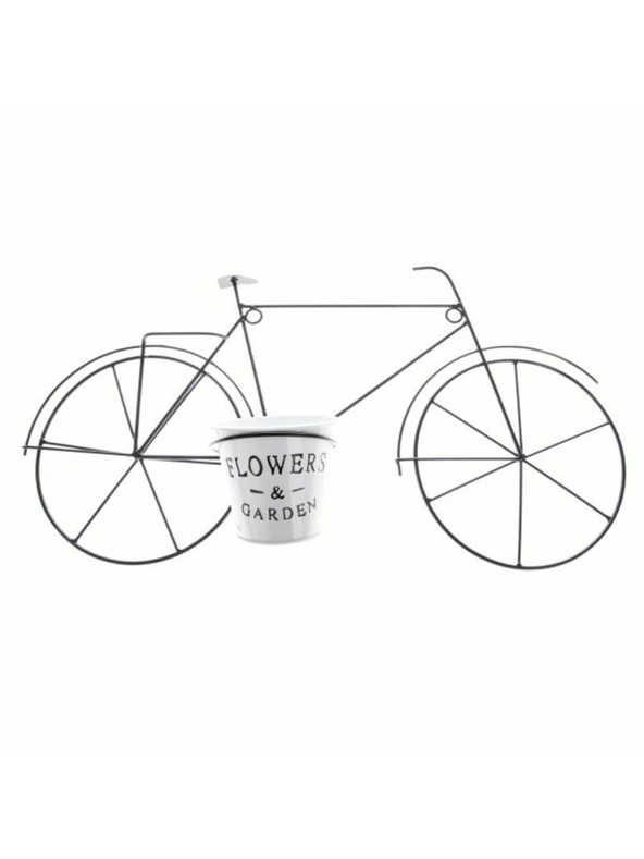 Casa de Engel Metalni kotač na zidu - posuda za cvijeće, 0/6