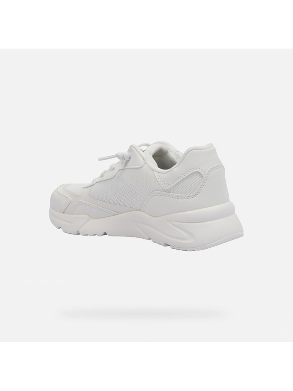 Geox Bijele djevojčinske tenisice Geox Loftus