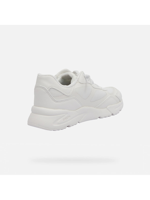 Geox Bijele djevojčinske tenisice Geox Loftus