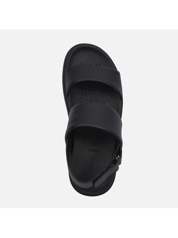 Geox Crne muške sandale Geox Spherica Ec6