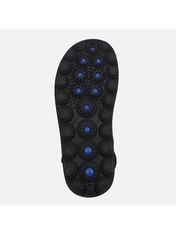 Geox Crne muške sandale Geox Spherica Ec6