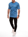 Edoti Muška majica s printom S2025 - svijetloplava OTHER