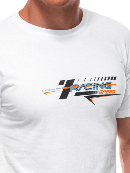 Edoti Muška majica s printom 1982S - tamno plava OTHER