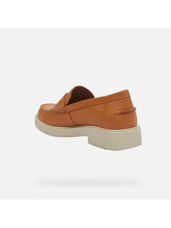 Geox Smeđe ženske mokasinke Geox Spherica EC1