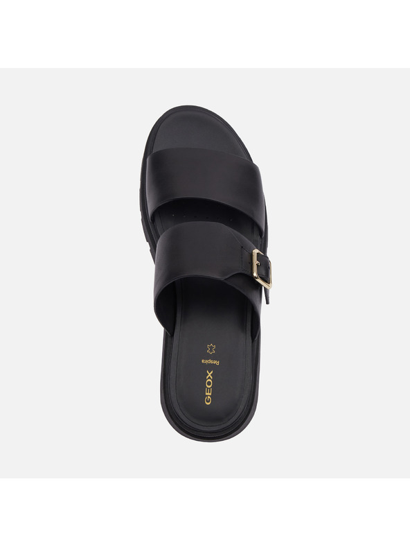 Geox Crne ženske papuče Geox Adacter S