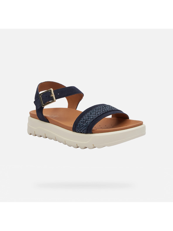 Geox Tamno plave ženske sandale Geox Xand 2.1 S