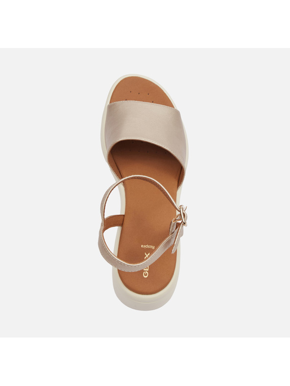 Geox Zlatne ženske sandale Geox Meliconia