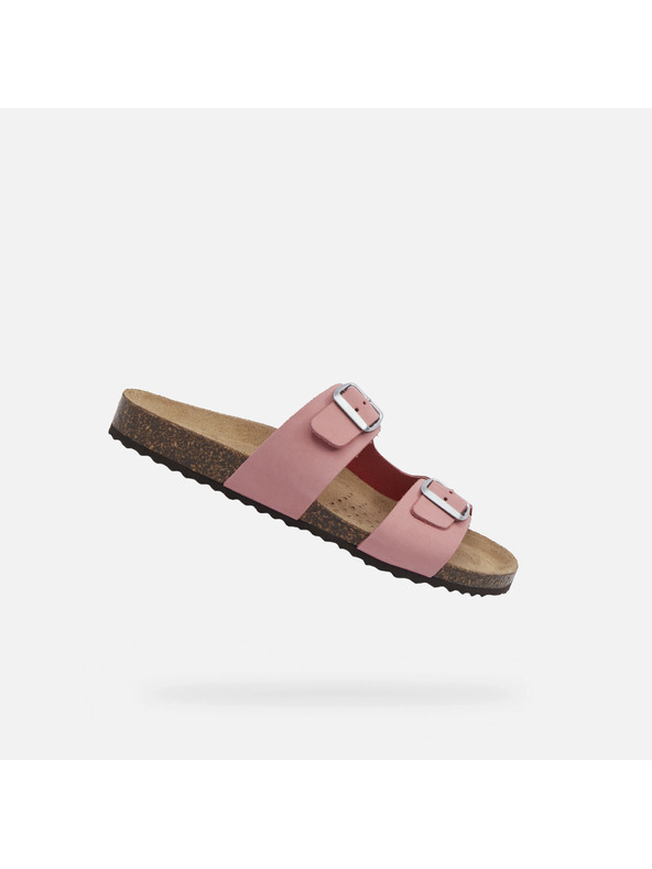 Geox Ružičaste ženske papuče Geox Brionia