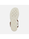 Geox Krem ženske sandale Geox Xand 2.2S