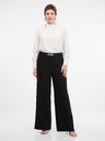 Orsay Crne ženske široke hlače ORSAY