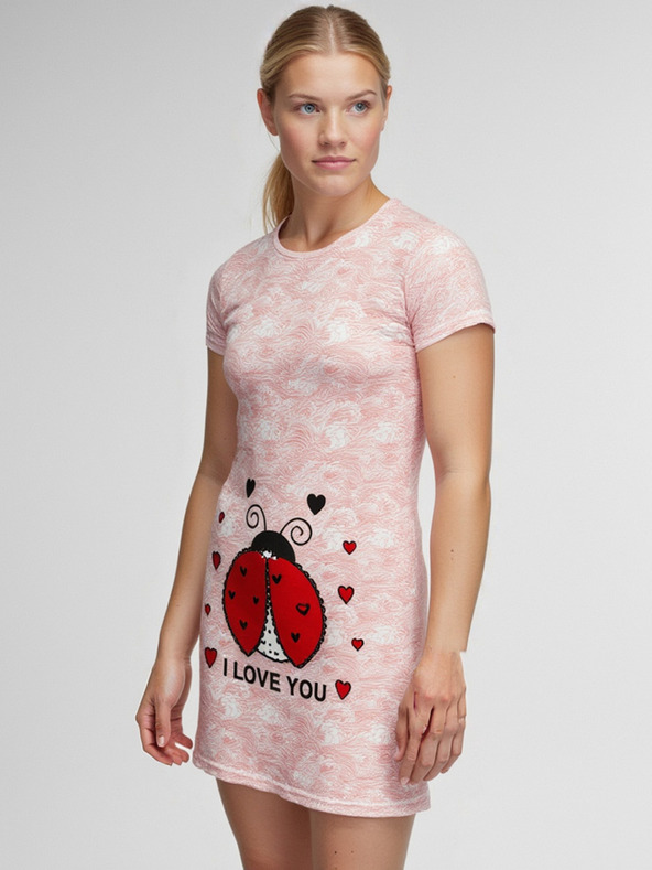 Edoti Ženska pidžama noćna košulja 258ULR - mentol OTHER