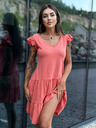 Edoti Ženske mini haljine DLR106 - ružičaste OTHER