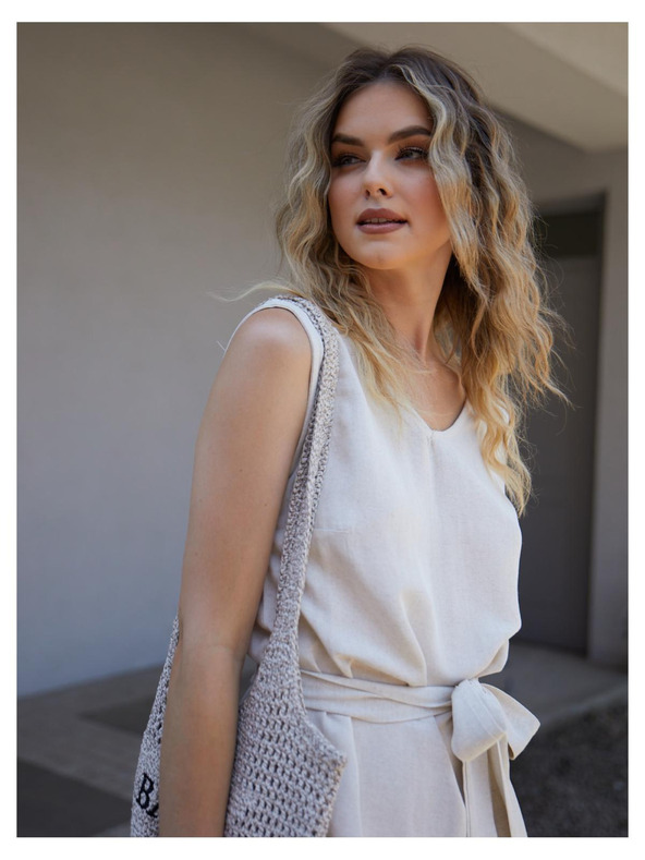 Edoti Ženske mini haljine DLR106 - ružičaste OTHER