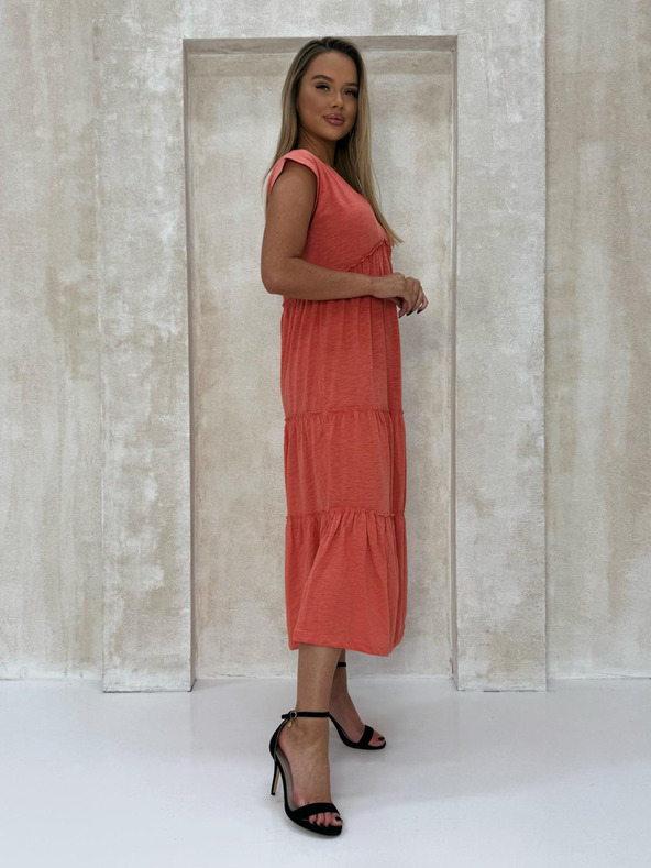 Edoti Ženske mini haljine DLR106 - ružičaste OTHER