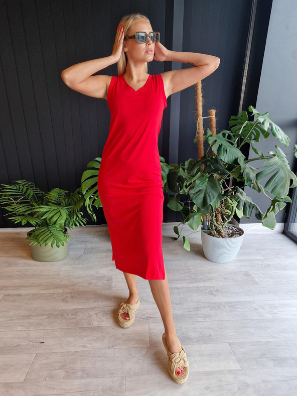 Edoti Ženske mini haljine DLR106 - ružičaste OTHER