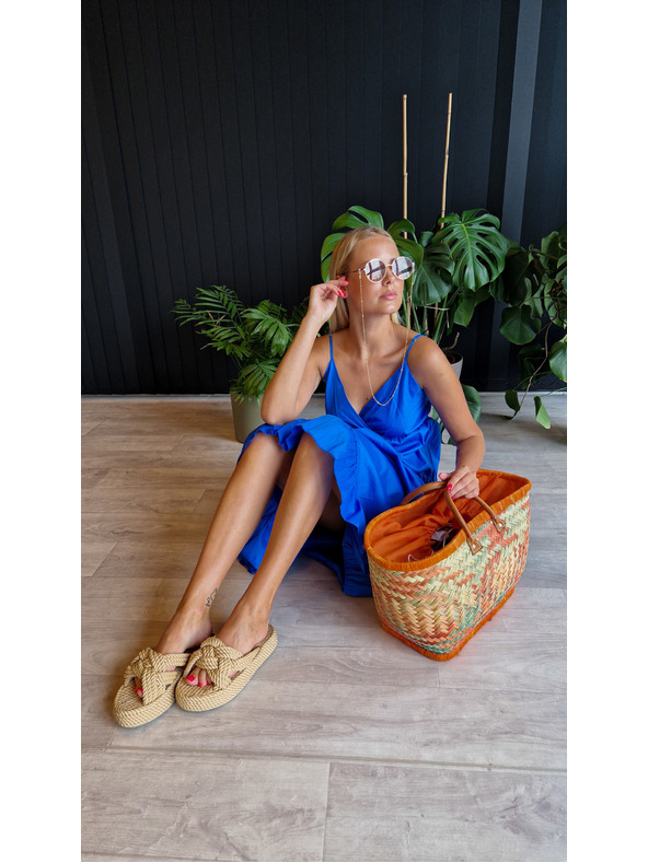 Edoti Ženske mini haljine DLR106 - ružičaste OTHER