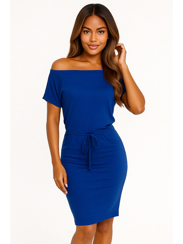 numoco 139-12 Sportske haljine s kratkim rukavima - plave