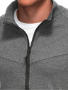 Edoti Muška zip majica B1709 - grafitna OTHER