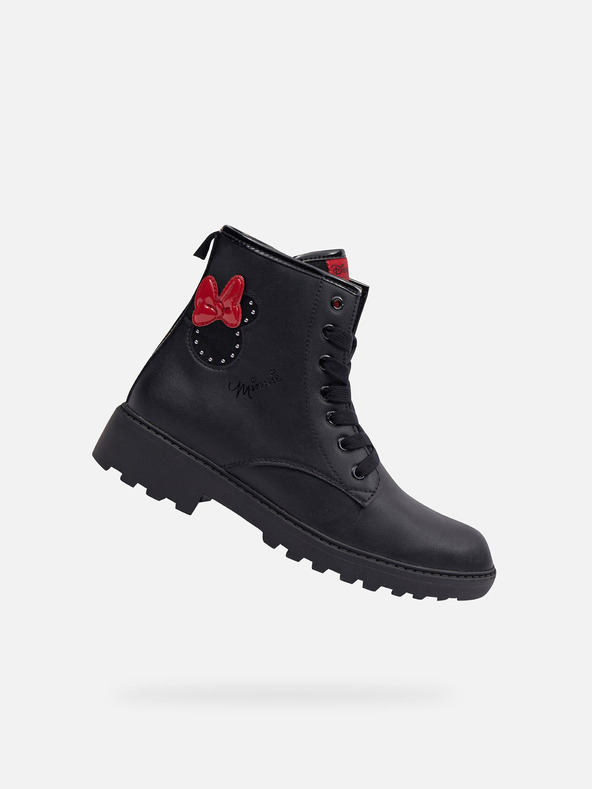 Geox Crna djevojčinska gležnjača Casey Girl