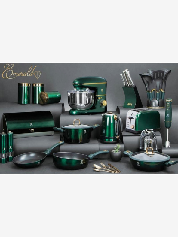 Berlingerhaus Set noževa i kuhinjskog pribora u stalku 12 kom Emerald Collection BERLINGERHAUS