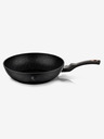 Berlingerhaus WOK tava s mramornom površinom 30 cm Black Rose Collection BERLINGERHAUS