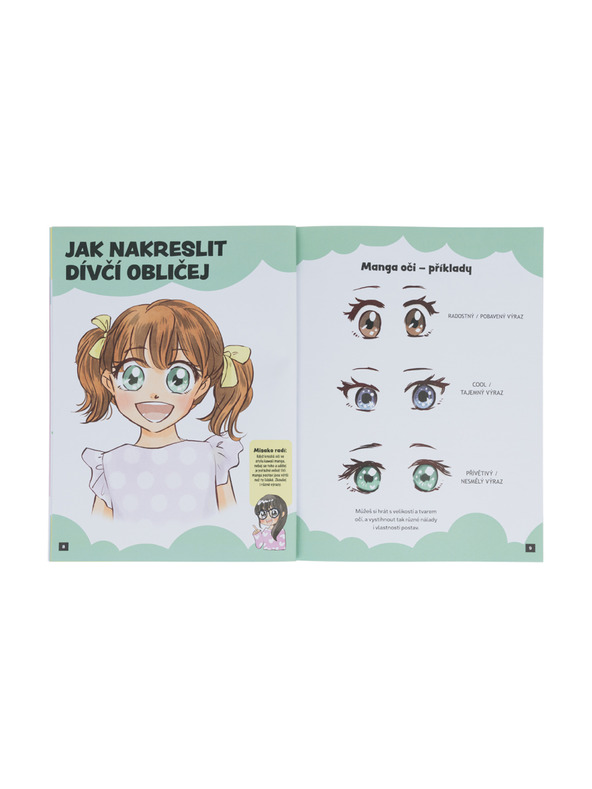 BAAGL  Kako crtati KAWAII MANGA: LIKOVI – Korak po korak s MISAKO