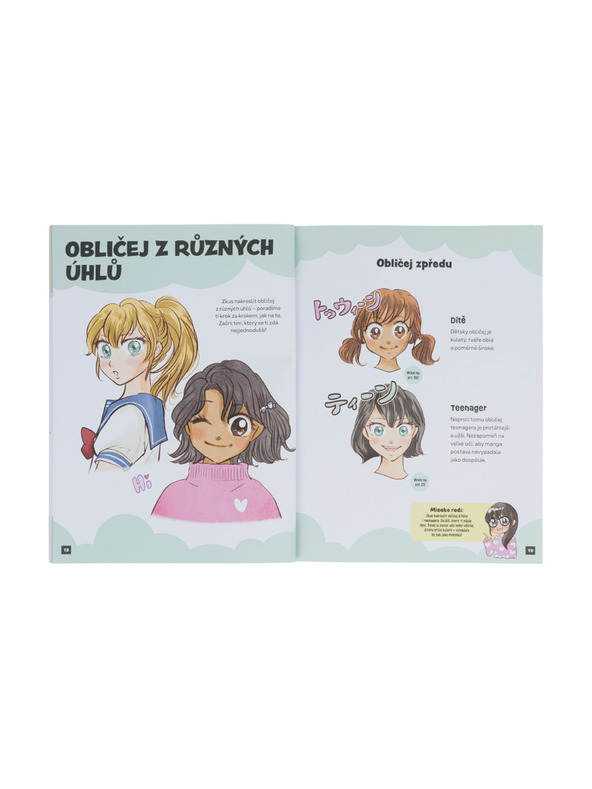 BAAGL  Kako crtati KAWAII MANGA: LIKOVI – Korak po korak s MISAKO