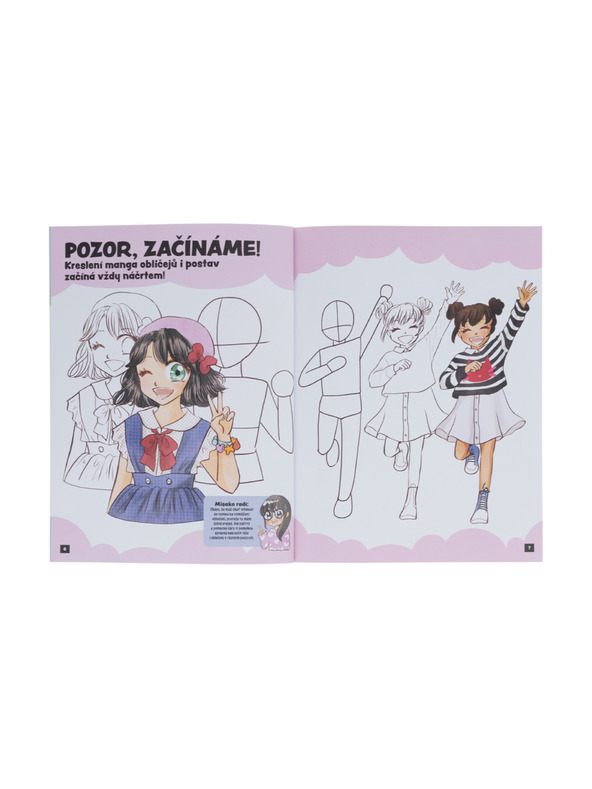 BAAGL  Kako crtati KAWAII MANGA: MODA – Korak po korak s MISAKO