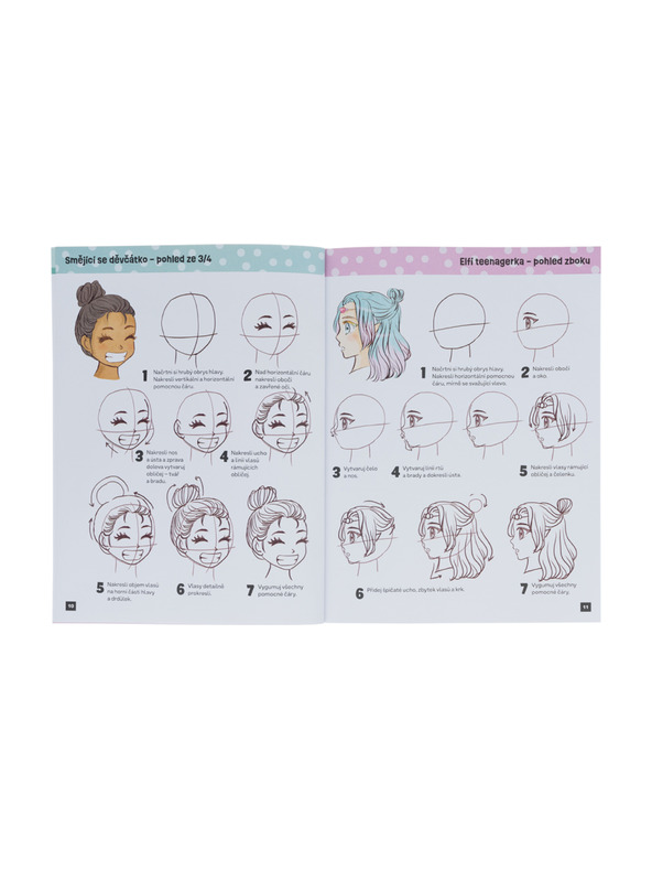 BAAGL  Kako crtati KAWAII MANGA: MODA – Korak po korak s MISAKO