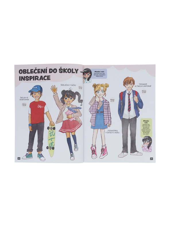 BAAGL  Kako crtati KAWAII MANGA: MODA – Korak po korak s MISAKO