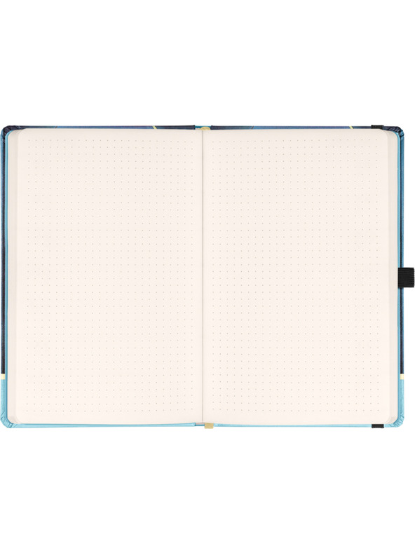 BAAGL  NOTIQUE Notes Alfons Mucha – Luna, točkasti, 13 x 21 cm