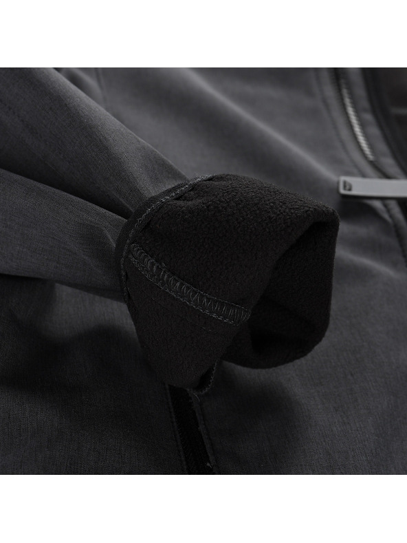 ALPINE PRO Dječja softshell jakna s membranom ALPINE PRO OMANO 2 crna