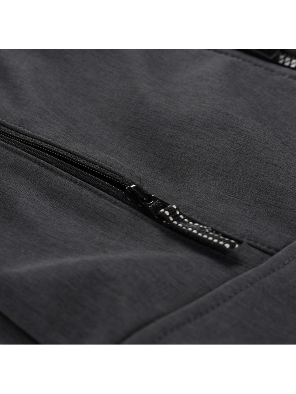 ALPINE PRO Dječja softshell jakna s membranom ALPINE PRO OMANO 2 crna