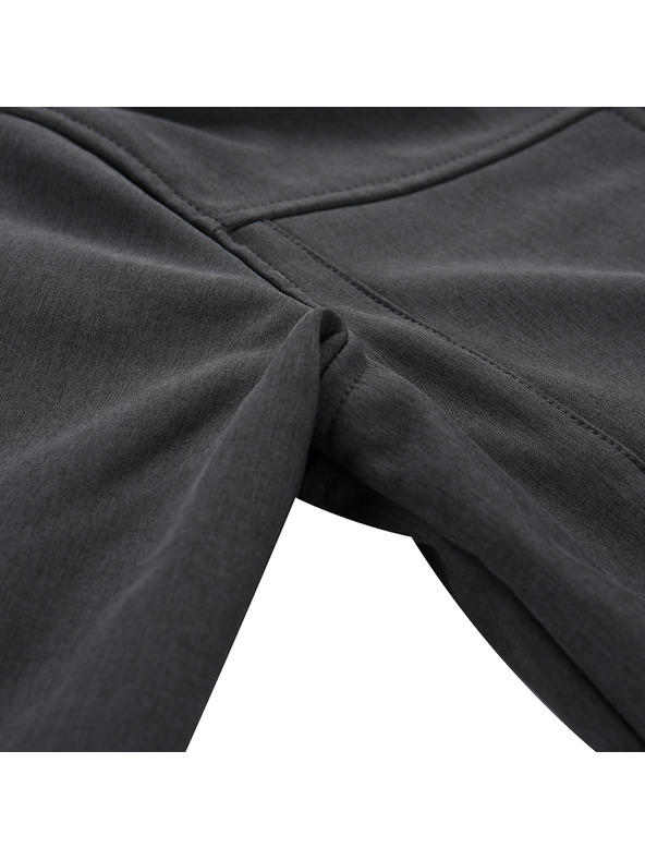 ALPINE PRO Dječja softshell jakna s membranom ALPINE PRO OMANO 2 crna