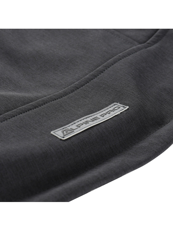 ALPINE PRO Dječja softshell jakna s membranom ALPINE PRO OMANO 2 crna